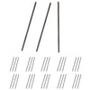 1/64 Model Car Axles For Model Cars,10 Sets Length 28Mm/1.1In Shafts A Pack,Each Set Has Three Metal Shafts,Suitable For Modifyi