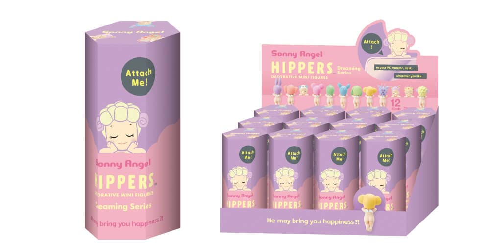 Sonny Angel Hippers Dreaming Series Mini Figure 2022, Multicolor, PVC, Model SAS65821
