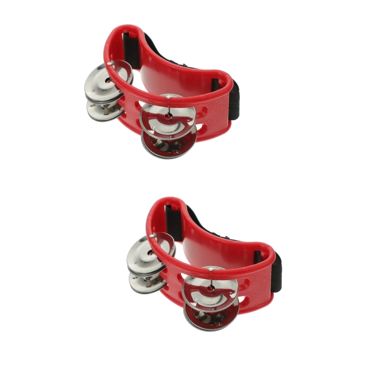 Excluzo 2Pcs Foot Bell Rattle Tambourine For Kids Instruments For Tambourines Tambourine Drum Bell Tambourine For Kids Foot Bell
