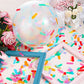 Civaner 50g/ 200g Tissue Sprinkle Confetti Dount Baby Shower Table Confetti Colorful Rainbow Sprinkle Confetti for Ice Cream The