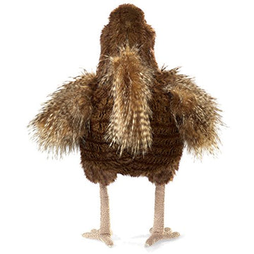 Folkmanis Hen Hand Puppet, Brown