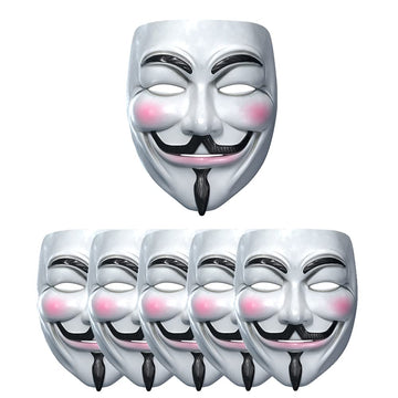 Pop The Party Mask For Holi | vendetta mask for kids |Holi Mask For Kids, Adults For Holi (vendettap5)