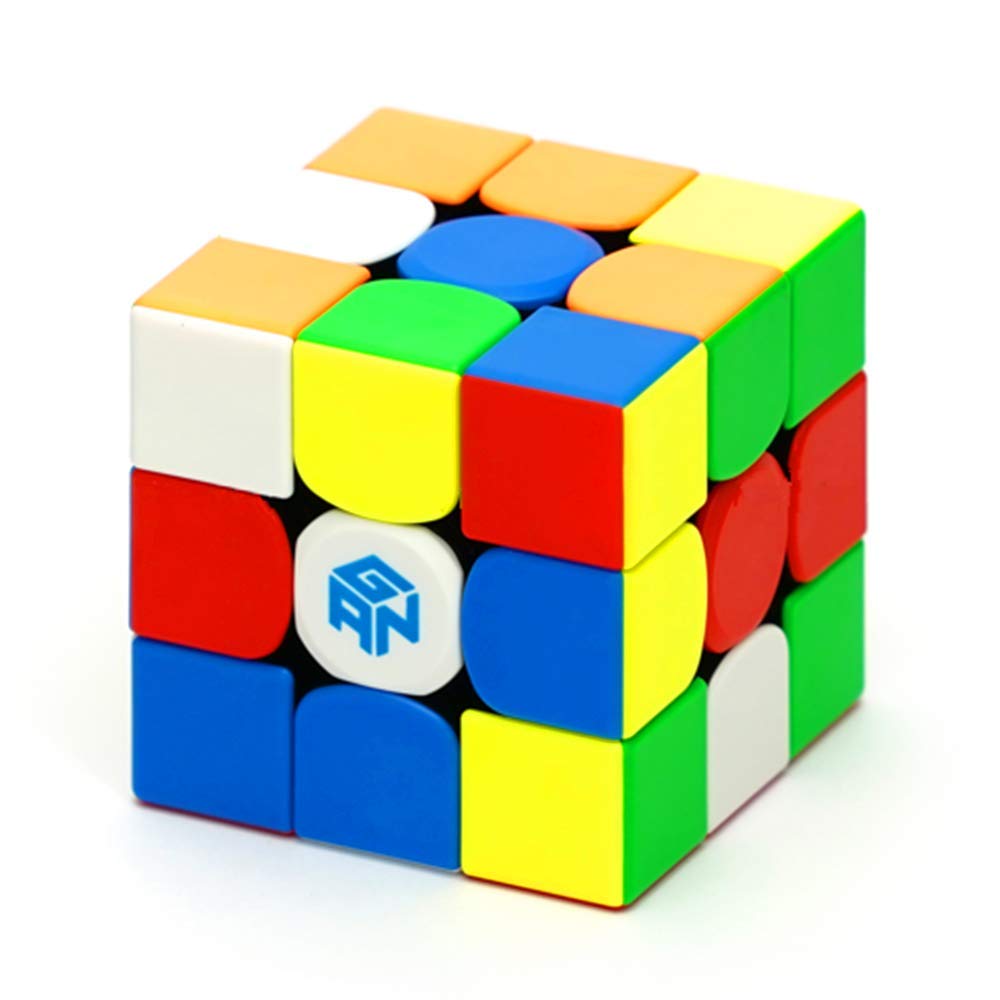 CuberSpeed Gan 356 RS 3x3 Speed Cube Puzzle - Stickerless Design, Plastic, GAN356R Model