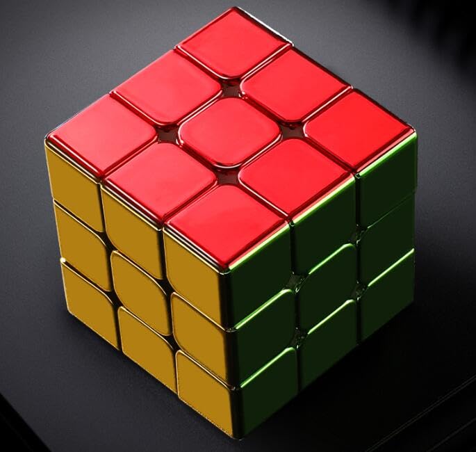 Cuberspeed Shengshou Legend 3X3 Magnetic Speed Cube 3X3X3 M Metallic Mirror Reflective Stickerless Magnetic Speed Cube