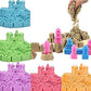 Ar Mall Moving Squishy Sand Clay Tub 500 Gm Sand With Toys Mould