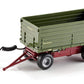 SIKU 6781, TwoWay Tipping Trailer, 1:32, Remote controlled Control vehicles with trailer hitch, Metal/Plastic, Green