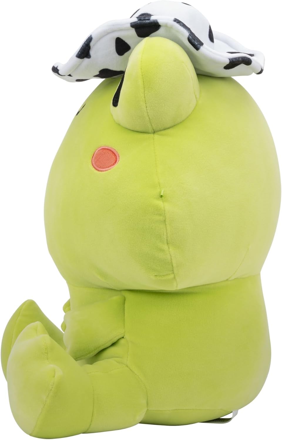 Russ 14-inch Ribbit Rodeo Plush Frog - Soft Polyester Green Toy with Cow Print Cowboy Hat - Ages 3+ - Model RBCR01381
