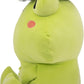 Russ 14-inch Ribbit Rodeo Plush Frog - Soft Polyester Green Toy with Cow Print Cowboy Hat - Ages 3+ - Model RBCR01381