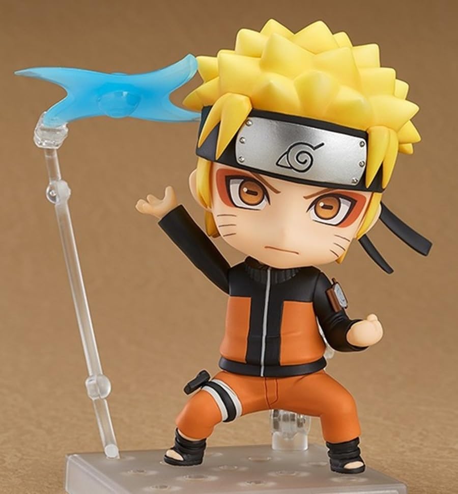 Good Smile Company Naruto Uzumaki Nendoroid Action Figure, Multicolor, Model G90244R, Plastic Material