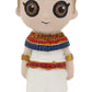 Ebros Weegyptians Collection Egyptian Chibi Statue 4' Tall Ancient Deities Gods And Goddesses Of Egypt Collectible Figurine Historical Educative Sculpture (Queen Nefertiti Royal Wife Of Akhenaten)