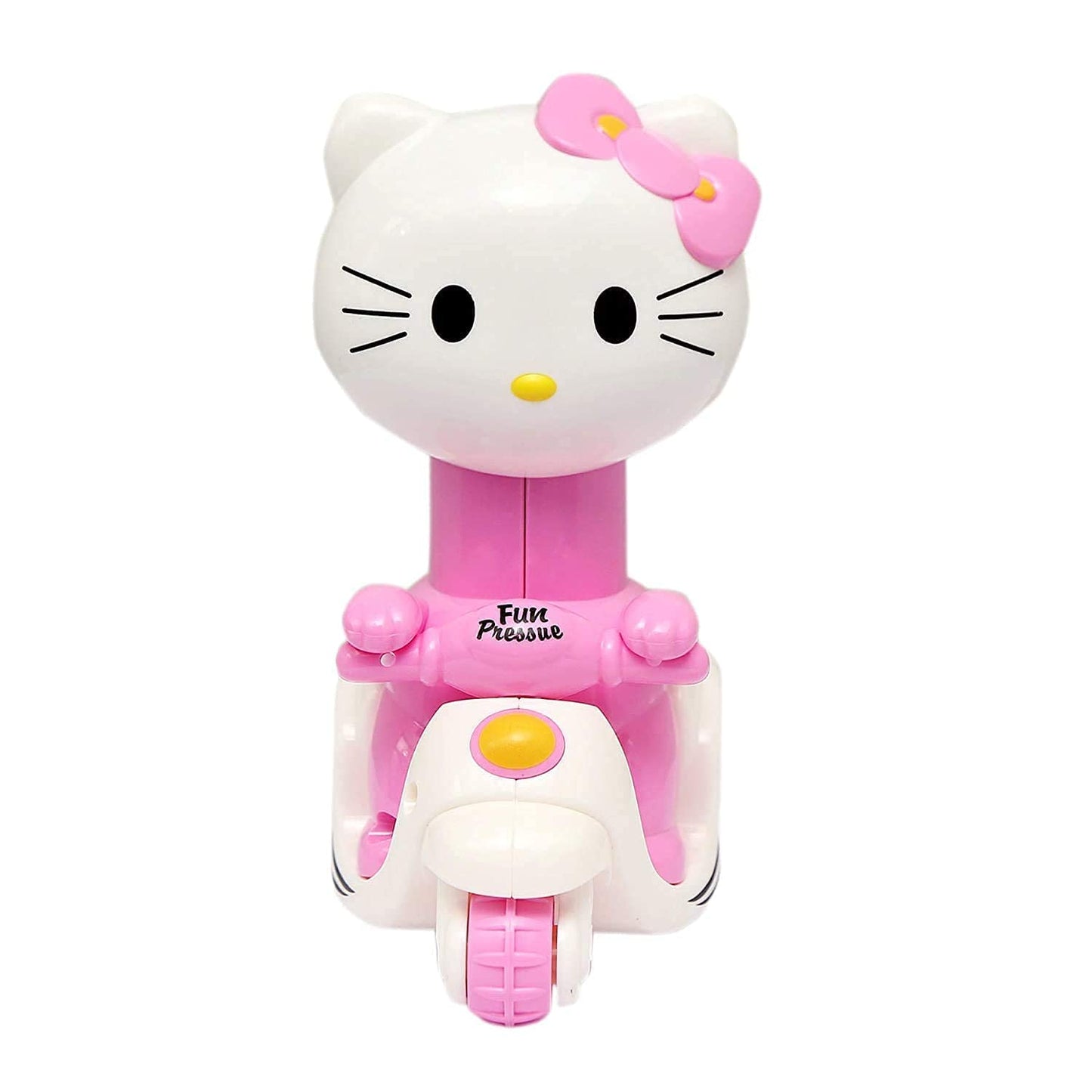 Bhudhar Scooter Hello Kitty Unbreakable Cartoon Push & Go Friction Toddler Car,Scooter Toy Pack Of 1 (Hello Kitty Cartoon Toy)
