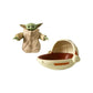 Star Wars Grogu Figure, 9.5' Articulated Figure And Accessories - F4050 - Hasbro, Brown