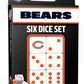 Chicago Bears Dice Pack