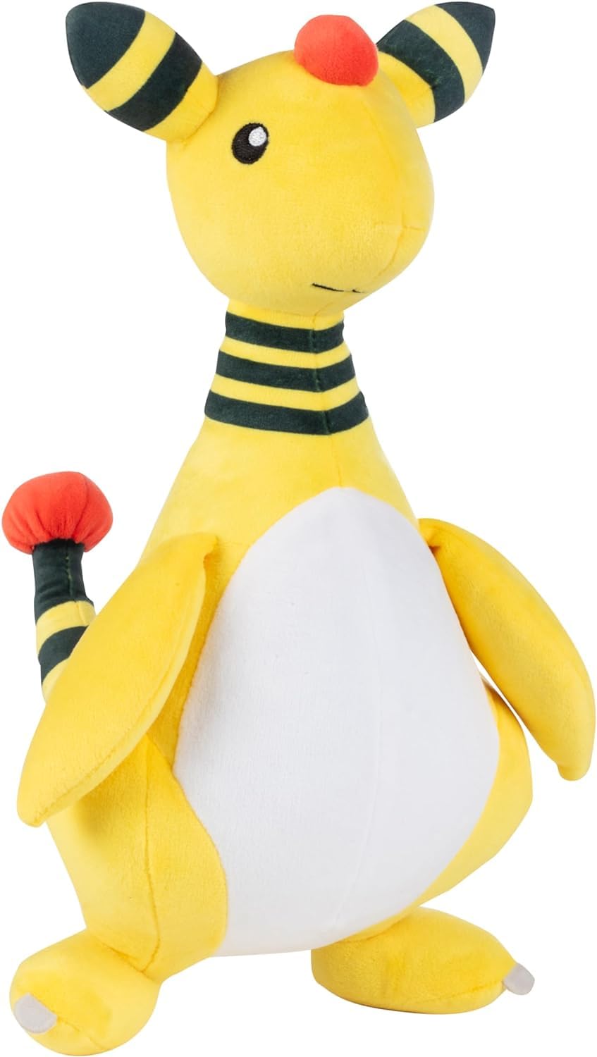 Pok?mon 12 Ampharos & 8 Pichu Electric Type Plush 2-Pack - Officially Licensed - Authentic Soft Stuffed Animal Toy Figures - Holiday Christmas Stocking Stuffer Gift for Kids  Boys  Girls - 2+