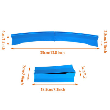 Jjhrei 2 Pack Playing Cards Holder For Bridge Canasta Card Game - Foldable Card Holders For Playing Cards - Curved Playing Card