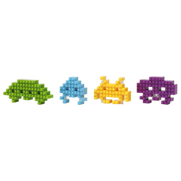 Nanoblock - Space Invaders - Invaders, Character Collection Series Building Kit