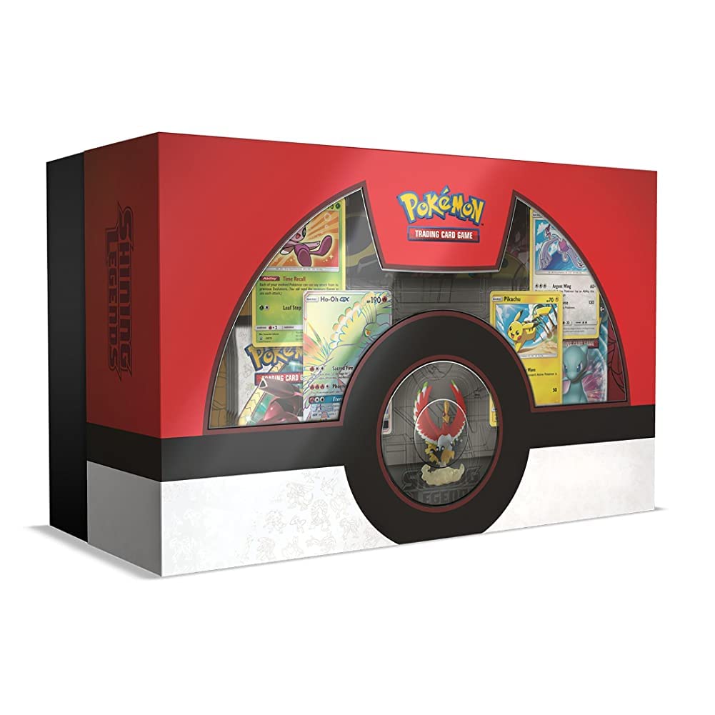 Pokemon Tcg: Shining Legends Super Premium Ho-Oh Collection Box Toy, Red
