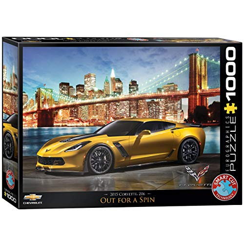 Eurographics 2015 Chevrolet Corvette Z06: Out For A Spin Jigsaw Puzzle (1000-Piece)