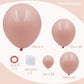 Pastel Orange Balloons In Different Sizes 5 10 12 18Inch-134Pcs Pastel Orange Balloons For Garland Arch