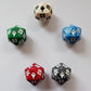 5X Planeswalker Spindown Life Counter - One Of Each Color - Magic The Gathering