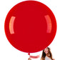 Partywoo Red Balloons, 4 Pcs 36 Inch Large Red Balloons, Big Red Latex Balloons For Balloon Garland Or Balloon Arch As Birthday Party Decorations, Wedding Decorations, Baby Shower Decorations, Red-Y57