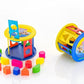 Samip Zudo Shape Sorting Cylinder With 12 Shape&Different Color, Kids Activity Toys, Learning&Educational Toys With Multicolour