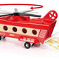 BRIO World 33886 - Cargo Helicopter - enhanced Wooden Train Toy | Safe and Durable | Compatible with All Sets | Fun for Toddlers and Kids | includes Figure and Accessories