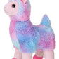 Bearington Luna Llamacorn The Rainbow Llama Plush, 10 Inch Llama Stuffed Animal