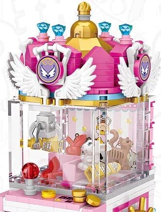 General Jim'S Amusement Park Claw Crane Mini Bricks 587 Piece Mini-Bricks Building Blocks Set With Accessories For Building Bricks City Towns Adults And Teens