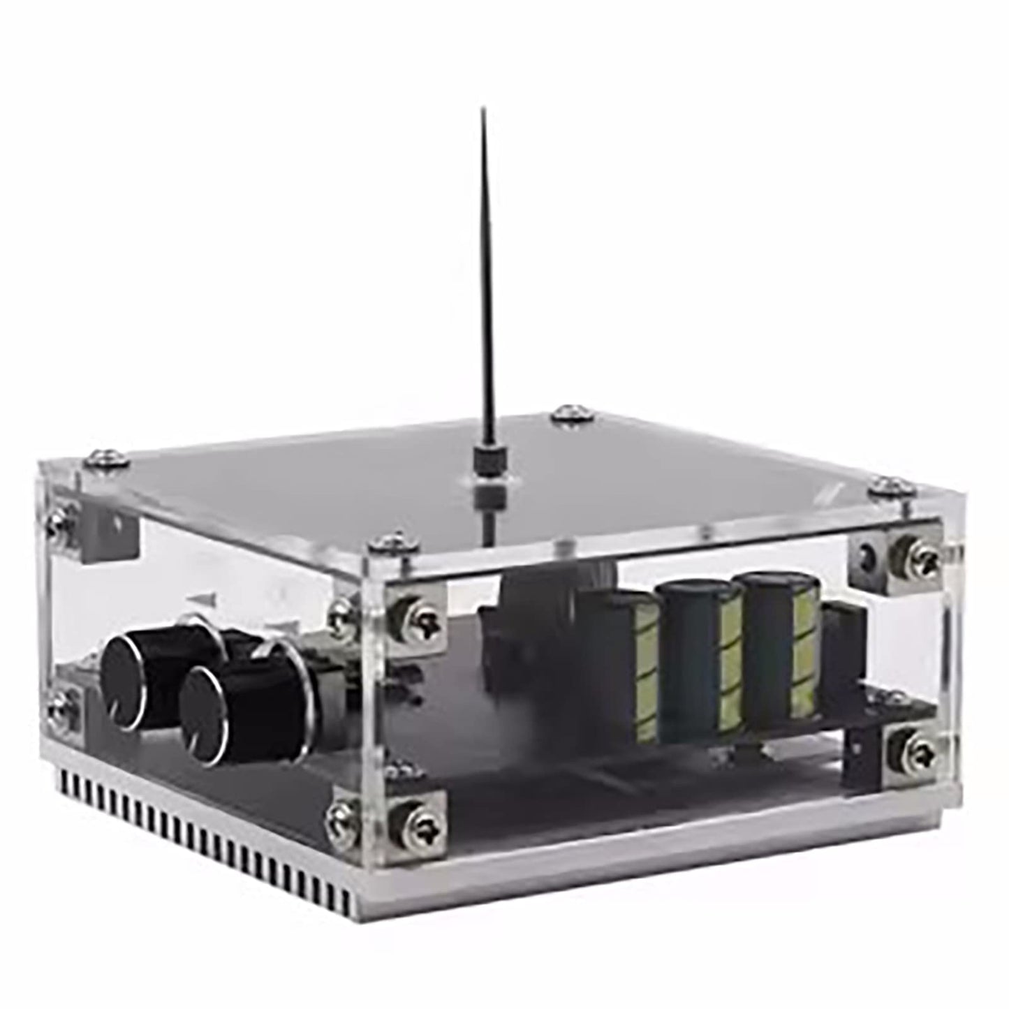 Bluetooth Music Tesla Coil 10 Cm Solid State Touchable Artificial Lightning Arc Plasma Loudspeaker Desktop Toy Electric Power Wi