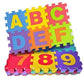 Milindi Sales 36 Pieces Mini Puzzle Foam Eva Mat for Kids Interlocking Learning Alphabet (A to Z) and Number (0 to 10) Memory ma