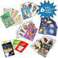 Regal Games Card Games for Kids - 6 Pack Classic Family Games, Plastic, Original Color, Model 272