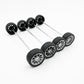 10PCS Toy Car Wheels 28mm Rubber Tire Wheels with Metal Shaft for RC Car Truck DIY Model Toy Wheel Replacement Accessories (2.5x