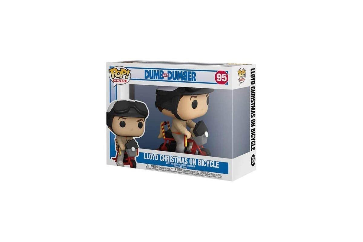 Funko Pop! Ride: Dumb & Dumber - Lloyd With Bicycle Vinyl Figure