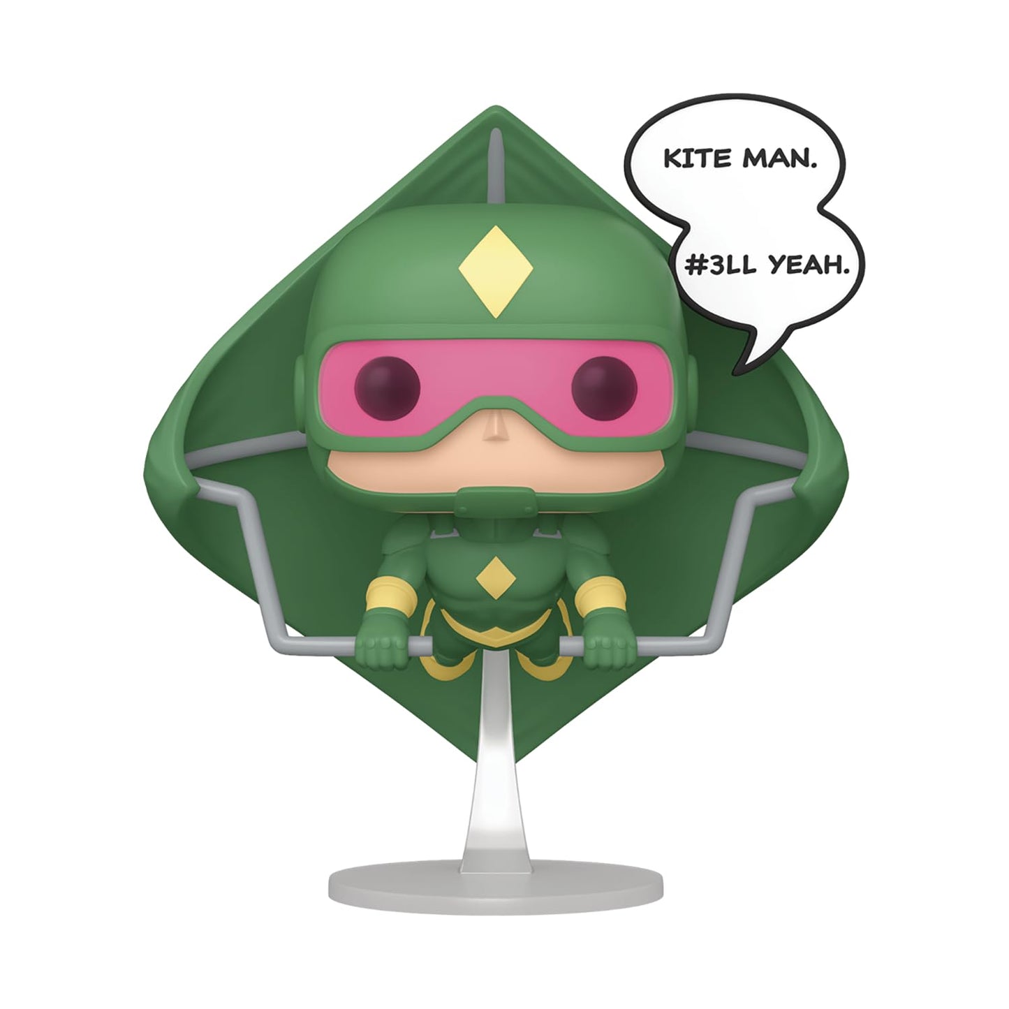 San Diego 2024 Previews limited availability Pop! enhanced DC Heroes: Kite Man Vinyl Figure