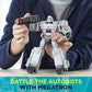 Transformers Toys Cyberverse Action Attackers Ultimate Class Megatron Action Figure - Repeatable Fusion Mega Shot Action Attack