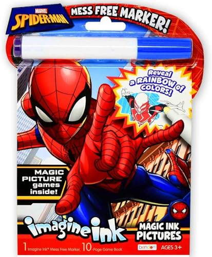 Bendon 41016 Imagine Ink Magic Ink Pictures (Ultimate Spider-Man)