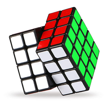 Irrdfo 4X4 Speed Cube, 4X4 Cube Puzzle Black