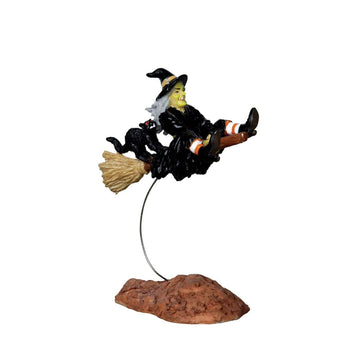 Lemax Spooky Town Out-Of-Control Witch #22005