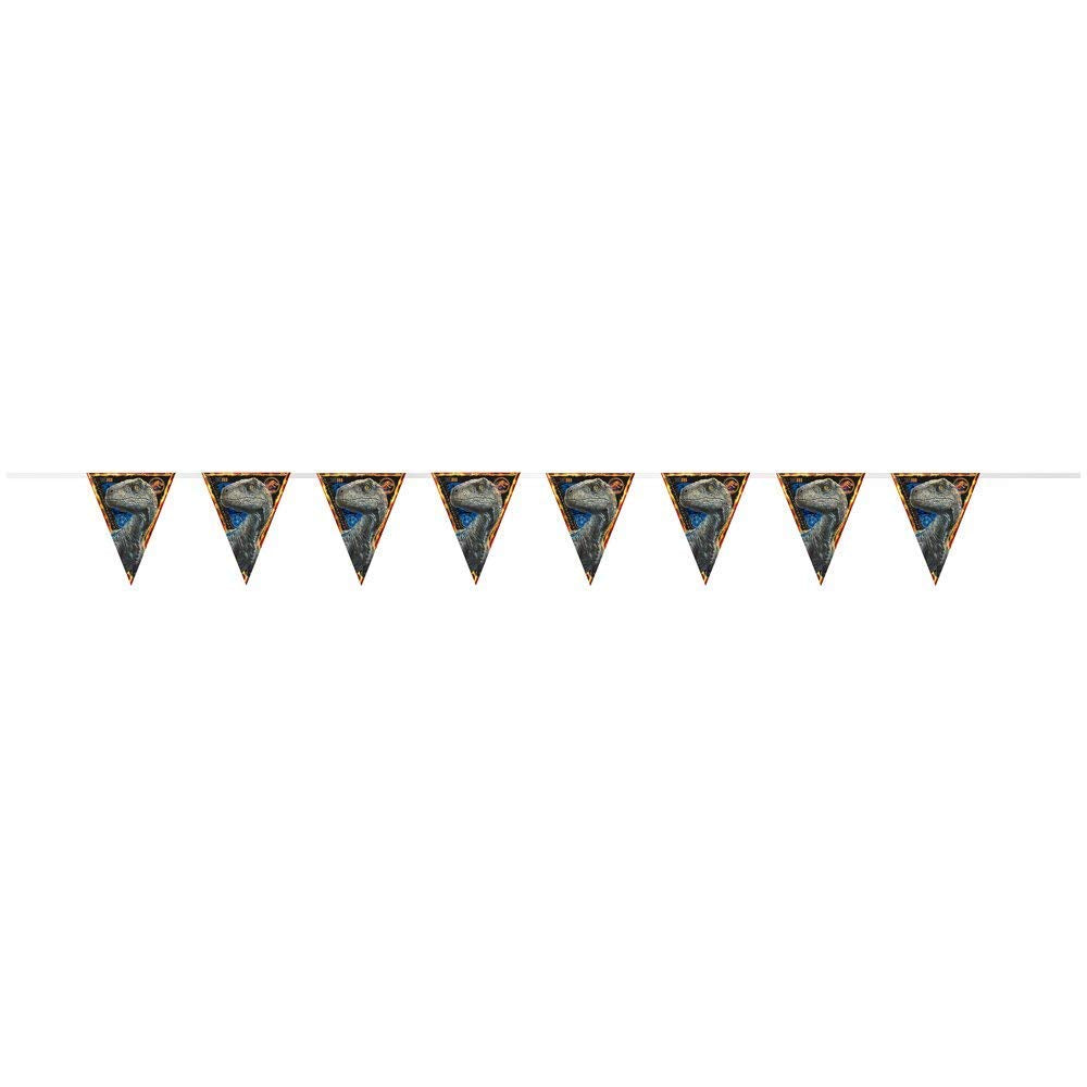 Unbranded 7 Piece Jurassic World Dinosaur Park Birthday Party Room Decoration Kit