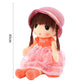 Ikasus Rag Dolls For Girls,Plush Baby Doll Girl For Kids, 17.7 Sweetheart Soft Baby Doll Cloth Dolls,Plush Stuffed Toy With Hat