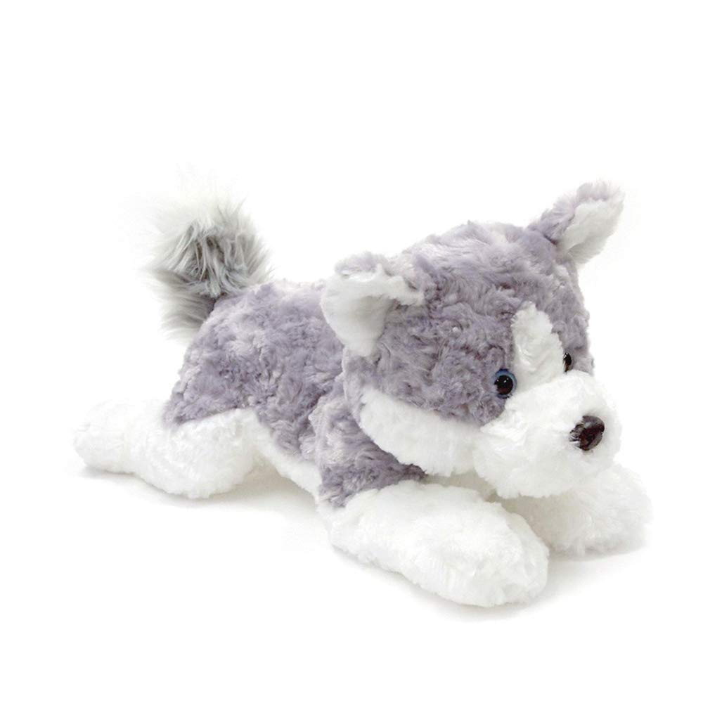 Gund Blitz Husky Dog Stuffed Animal Plush, Gray And White, 14''