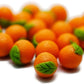 1shopforyou 20 Psc Orange Dollhouse Miniatures Food Kitchen