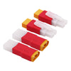 rflaueo 4pcs compatible with Big Ta-miya to XT60 Male Female RC Connector Adapter(E27-4)
