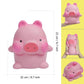 Anboor Squishies Jumbo Pig Kawaii Soft Slow Rising Scented Big Animal Squishies Stress Relief Kid Toys Pink Valentines Day