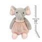 MON AMI Emma The Elephant Stuffed Animal - 17, Soft Plush Animal Doll, Use as Toy or Room Decor, Great Gift for Kids of All Ages