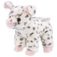 Bearington Hamilton Plush Spotted Pig Stuffed Animal, 10 Inches