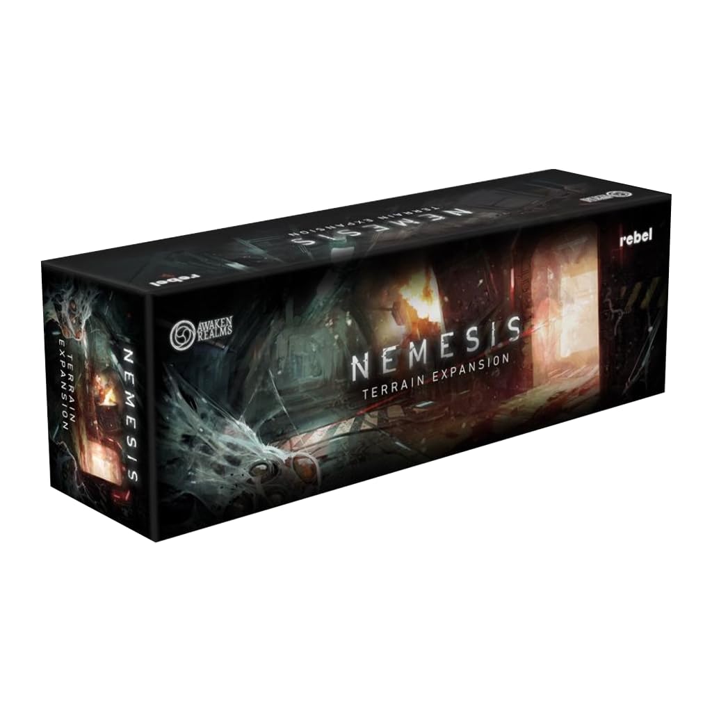 Rebel Studio Nemesis Board Game Terrain Expansion - 29 Miniatures, Sci-Fi Horror, Plastic, Ages 14+, 1-5 Players, Model NEM02