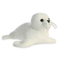 Aurora® Huggable Destination Nation™ Harp Seal Stuffed Animal - Global Exploration - Learning Fun - White 13 Inches