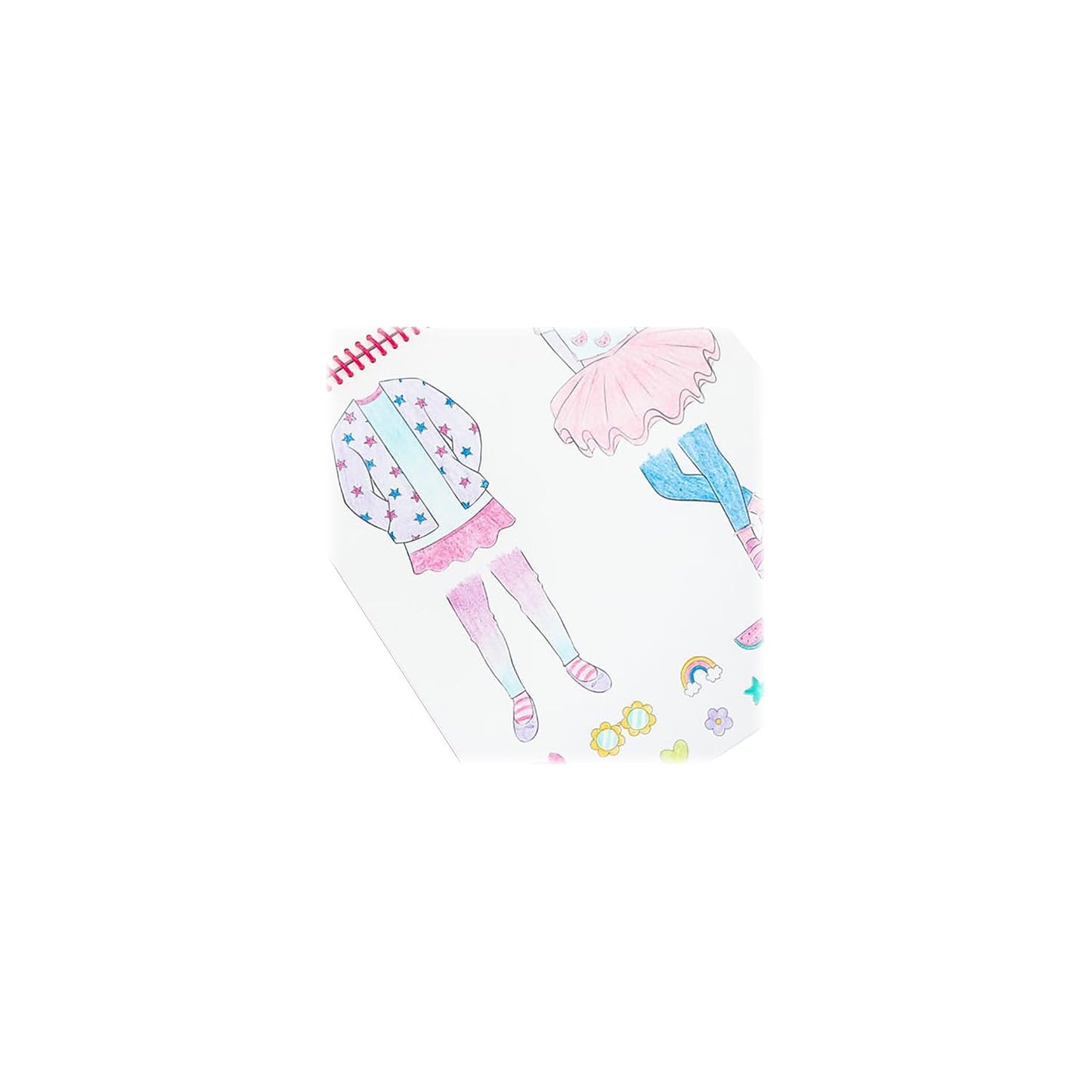 Educational Insights Papercraft Fashion Parade, Paper Dolls, Fashion Boutique Toy, Ages 3+